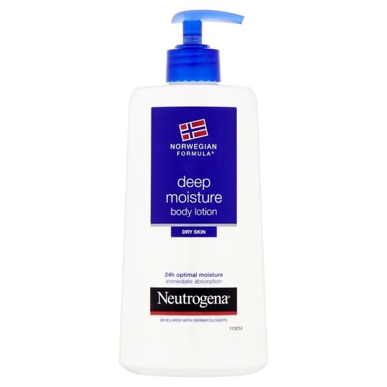 Глубоко увлажняющая эмульсия для тела для сухой кожи, 400 мл Neutrogena Norwegian Formula
Глубоко увлажняющая эмульсия для тела для сухой кожи, 400 мл Neutrogena Norwegian Formula