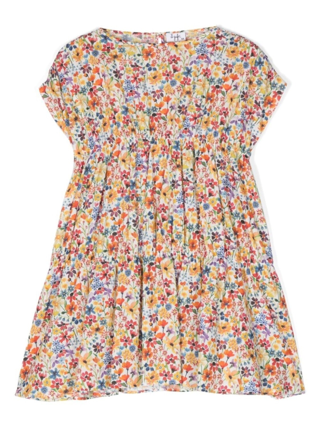 Il Gufo платье с цветочным принтом, желтый 
Il Gufo платье с цветочным принтом, желтый