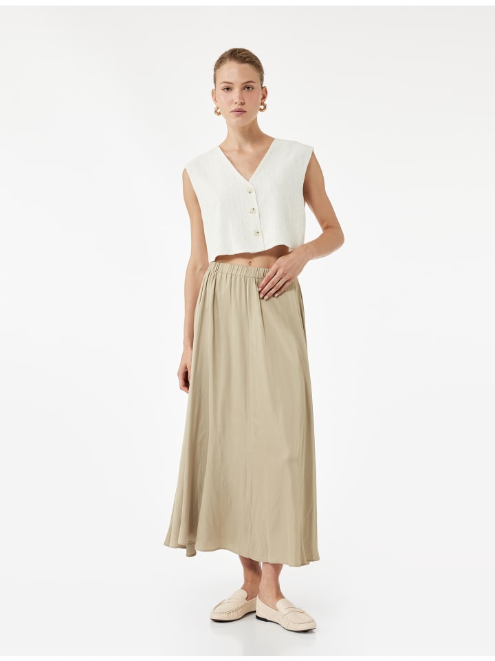 KOTON Юбка RÖCKE in Khaki
KOTON Юбка RÖCKE in Khaki