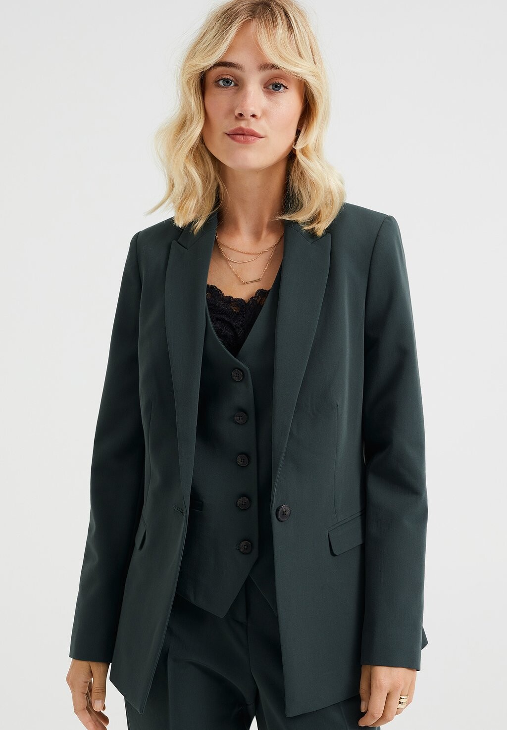 Блейзер WE Fashion, зеленый
Блейзер WE Fashion, зеленый
