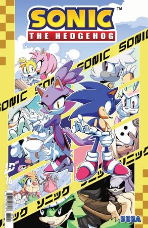 Sonic the Hedgehog #76 CVR B Thomas (IDW)
Sonic the Hedgehog #76 CVR B Thomas (IDW)