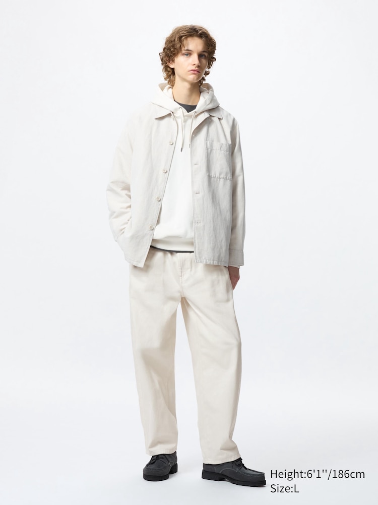 Широкие джинсы Uniqlo, цвет 30 бежевый
Широкие джинсы Uniqlo, цвет 30 бежевый