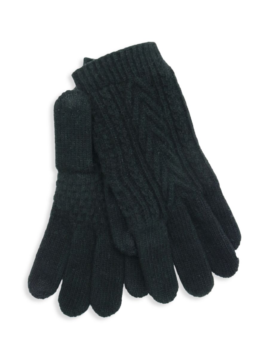 Перчатки Cable Knit Cashmere Tech Portolano, черный
Перчатки Cable Knit Cashmere Tech Portolano, черный