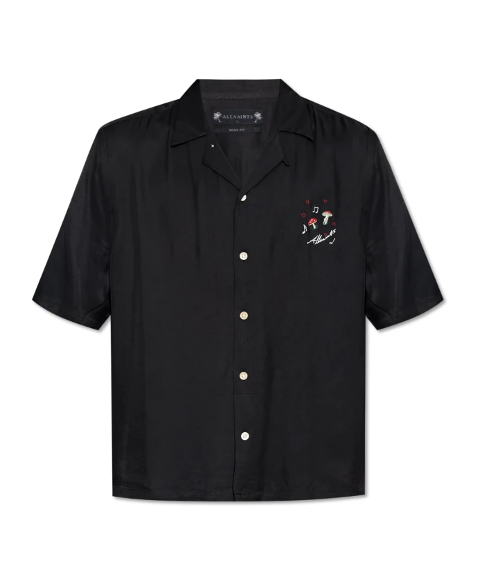 Рубашка грибы Allsaints, черный
Рубашка грибы Allsaints, черный