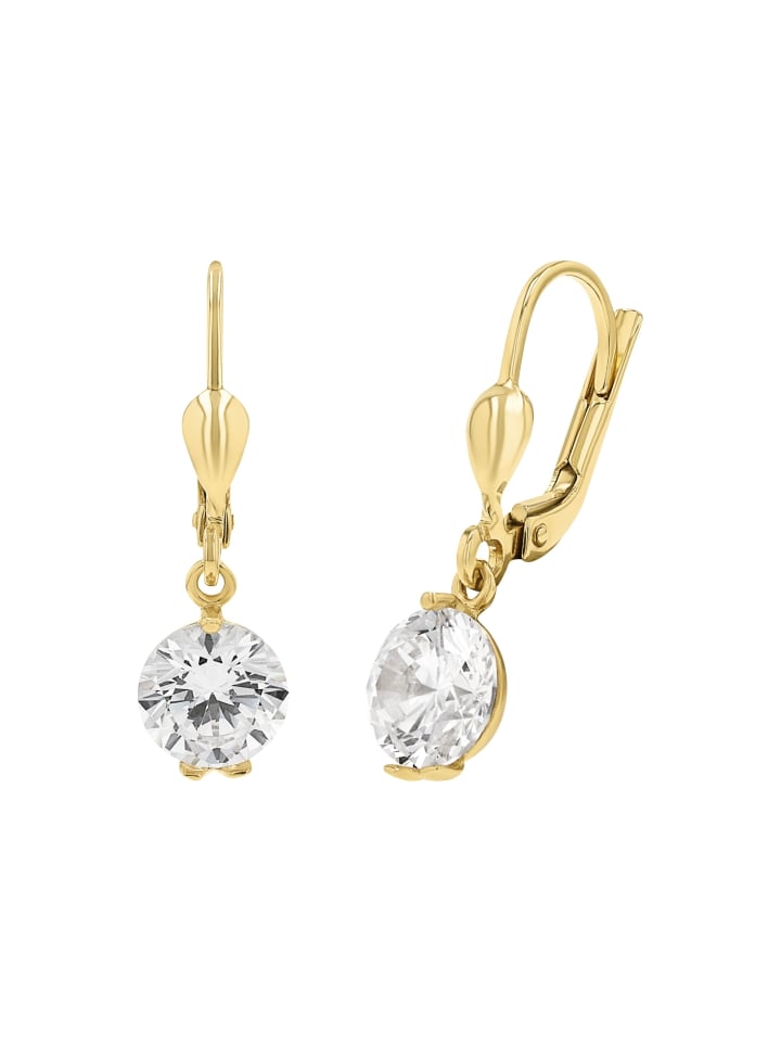 Amor Золотые серьги-подвески, 375/9 карат
Amor Золотые серьги-подвески, 375/9 карат