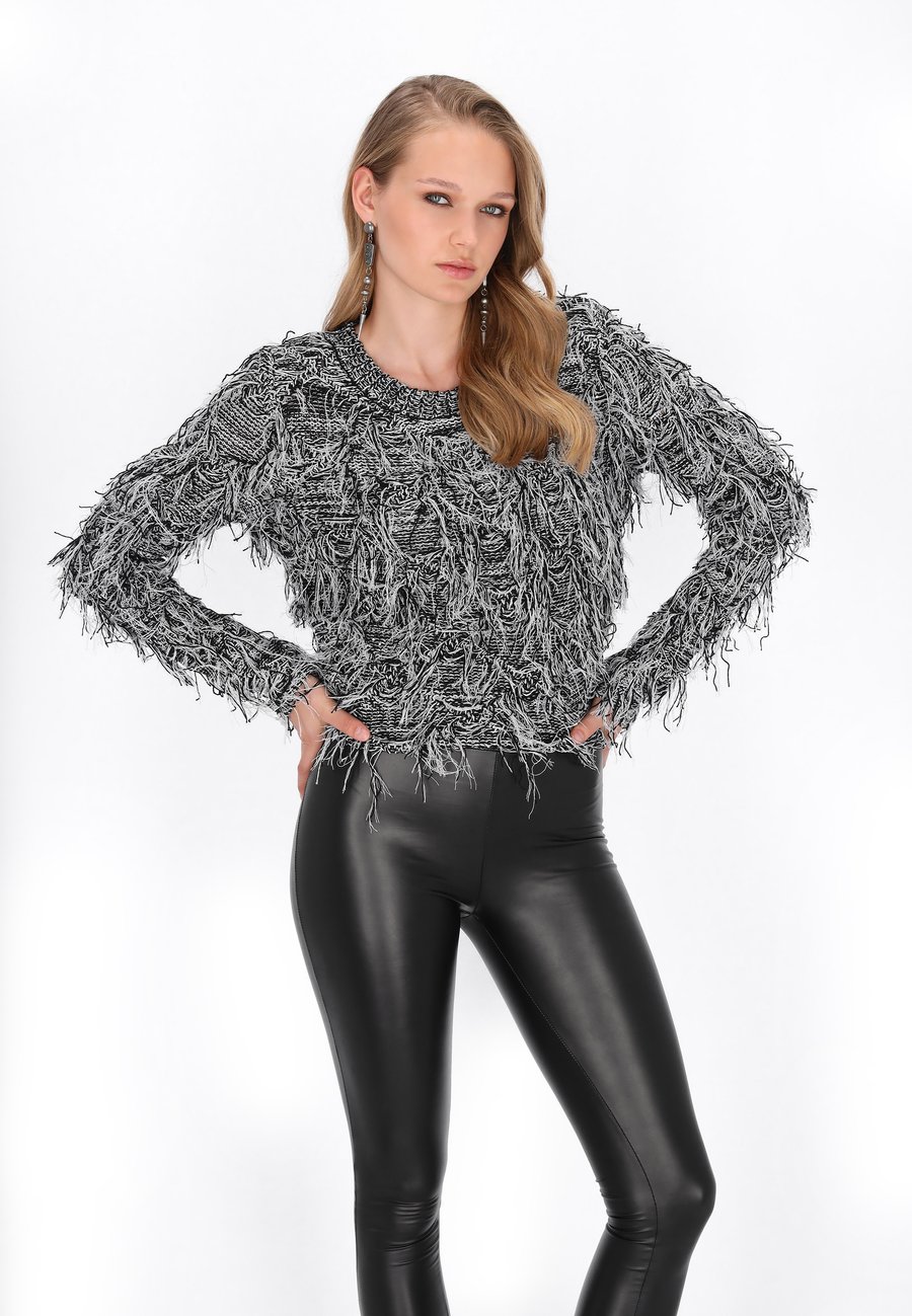 Джемпер myMo ROCKS Jumper, Black Grey/Black
Джемпер myMo ROCKS Jumper, Black Grey/Black