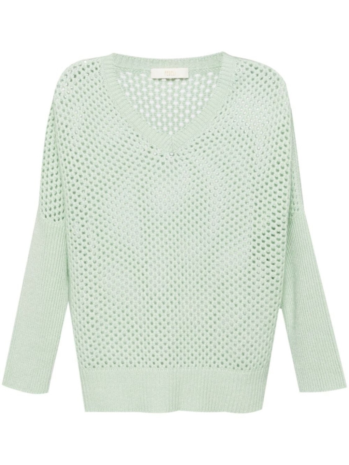 Джемпер Fedeli Locri ажурной вязки, синий
Джемпер Fedeli Locri ажурной вязки, синий