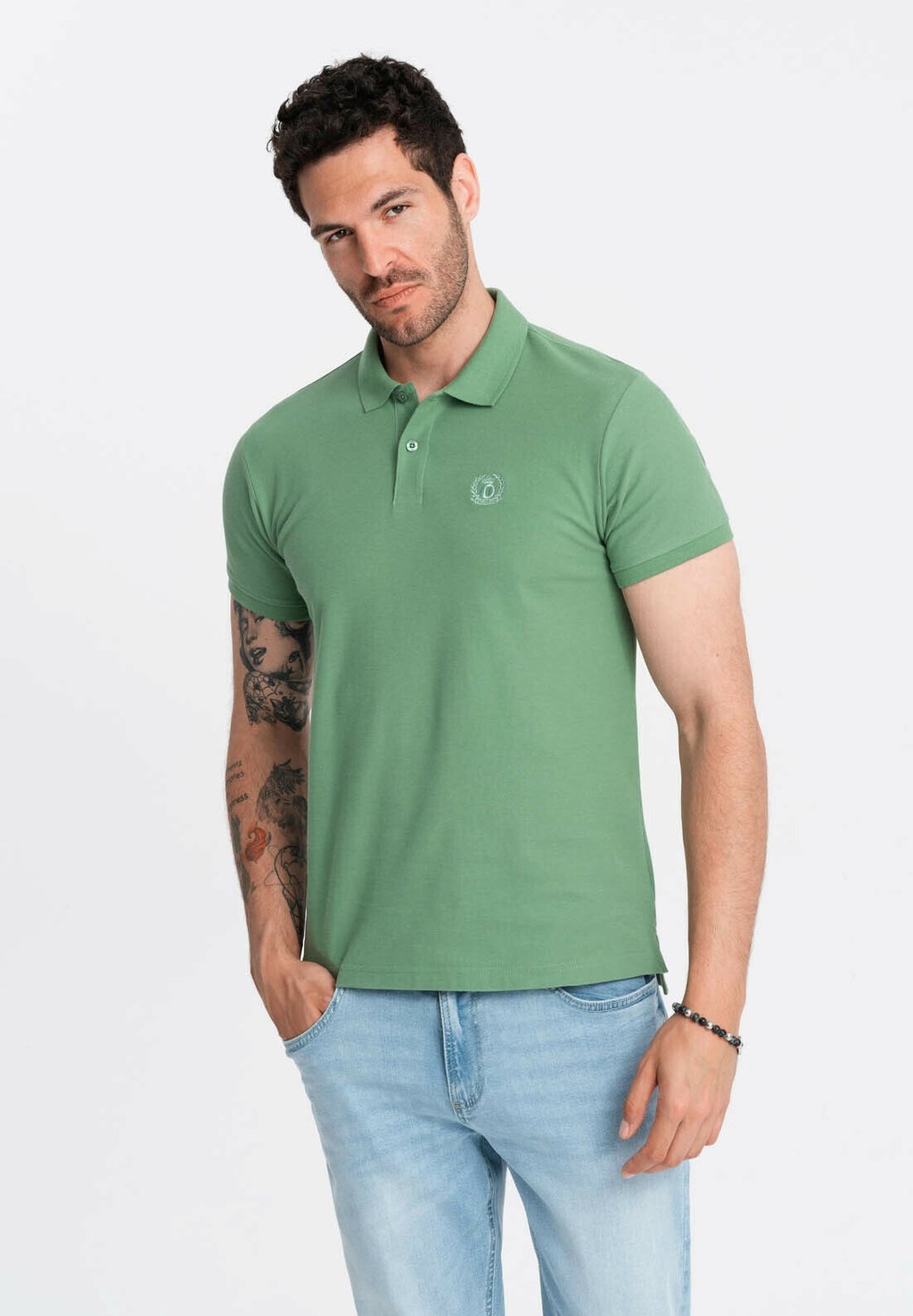 Рубашка поло Ombre, темно-зеленый
Рубашка поло Ombre, темно-зеленый