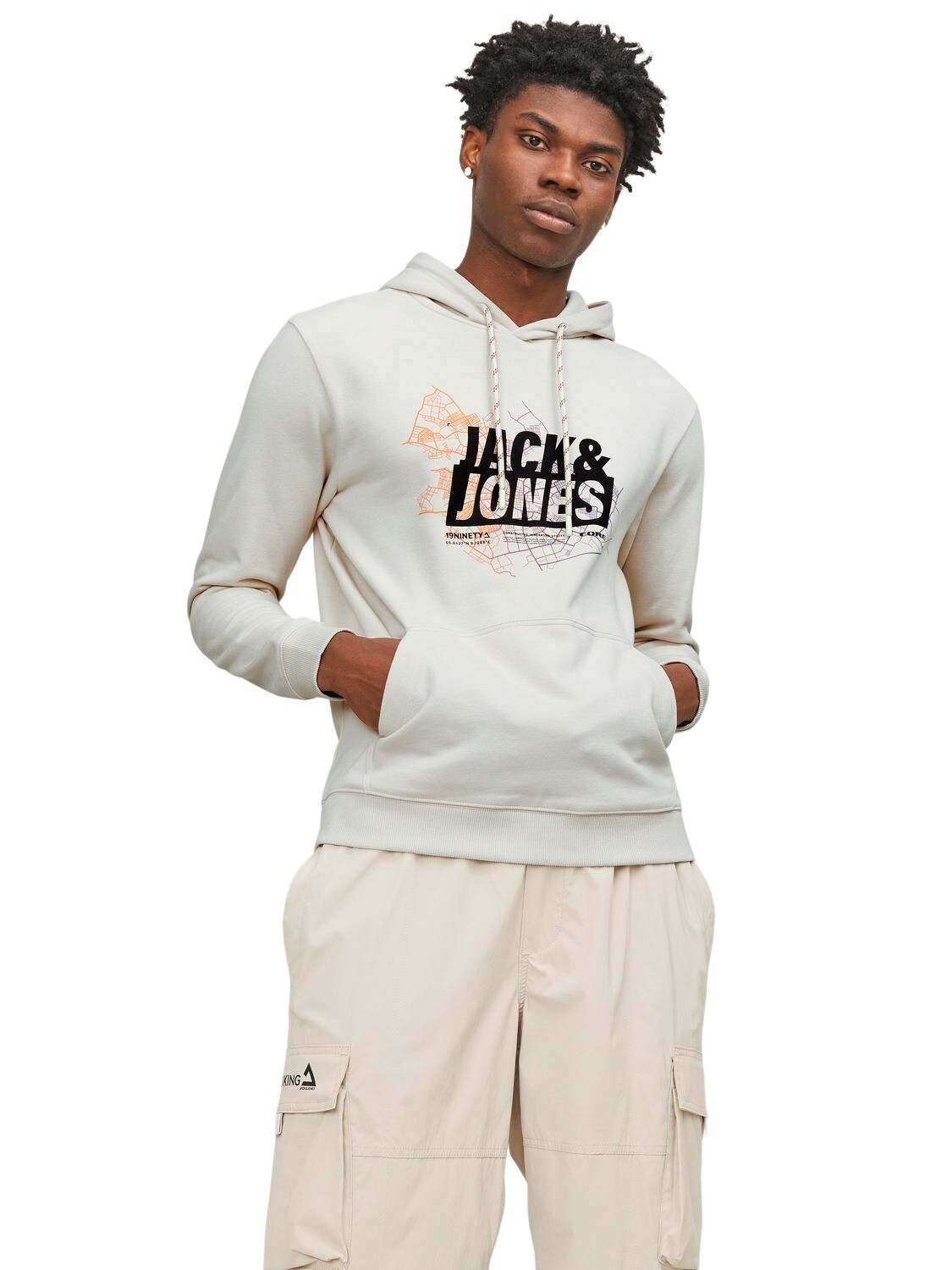 Пуловер Jack & Jones JCOMAP LOGO, бежевый
Пуловер Jack & Jones JCOMAP LOGO, бежевый