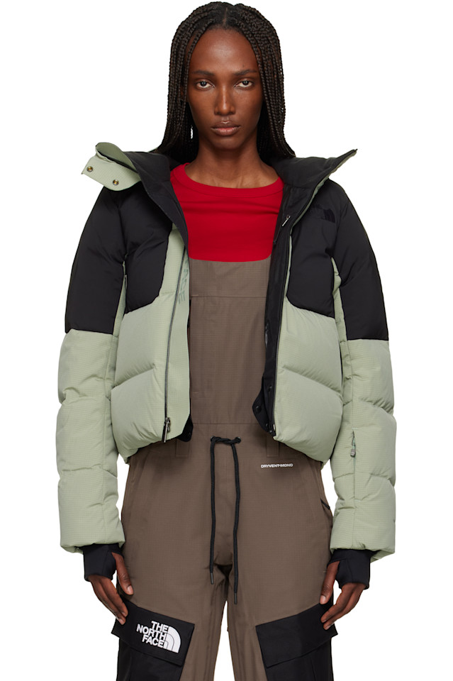 The North Face Зеленая укороченная пуховая куртка для защиты от холода
The North Face Зеленая укороченная пуховая куртка для защиты от холода