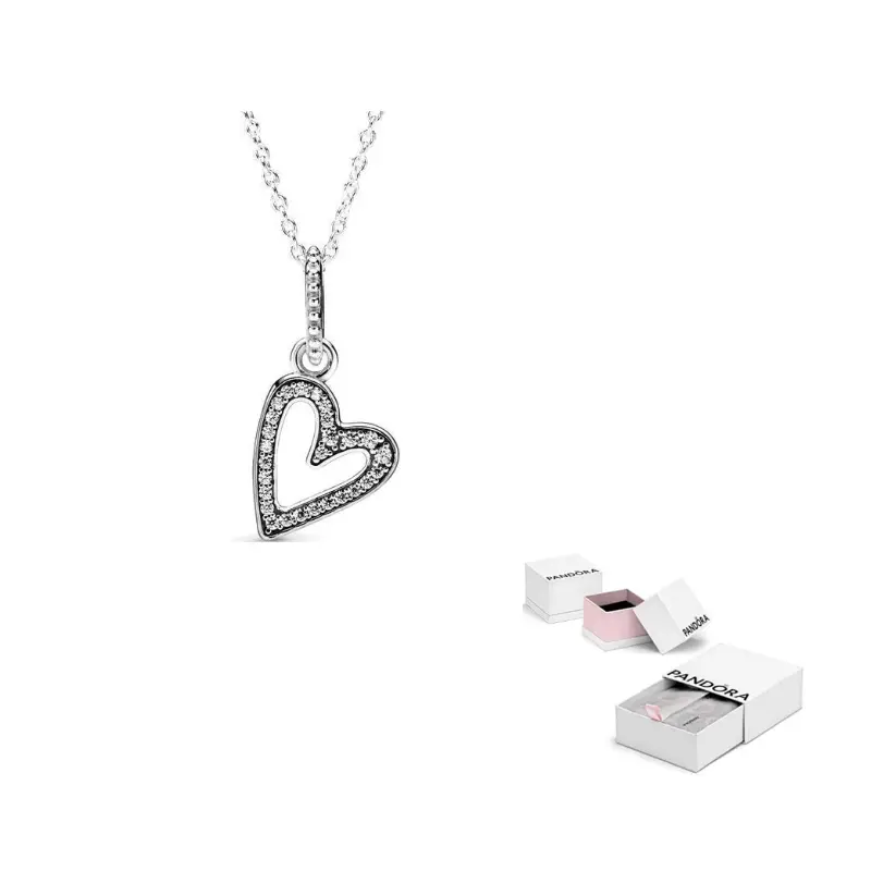 Pandora Серебряные кубические циркониевые колье Unisex Silver
Pandora Серебряные кубические циркониевые колье Unisex Silver