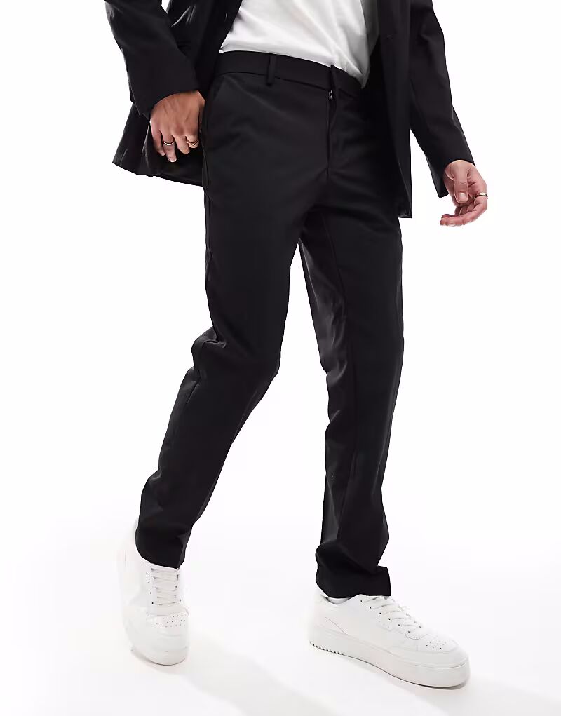 Узкие брюки черного цвета Asos Design
Узкие брюки черного цвета Asos Design