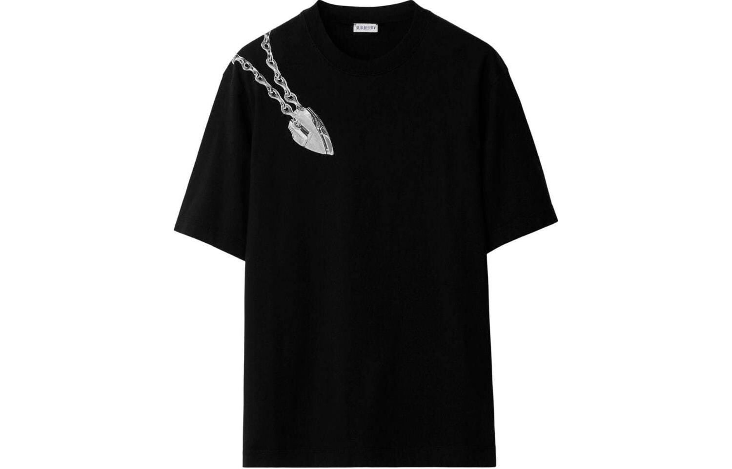 Мужская футболка Burberry, цвет Black
Мужская футболка Burberry, цвет Black