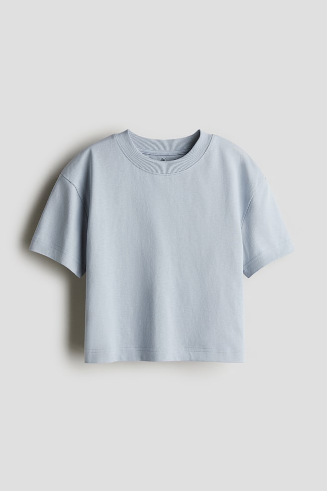 Свободная футболка H&M, голубой
Свободная футболка H&M, голубой