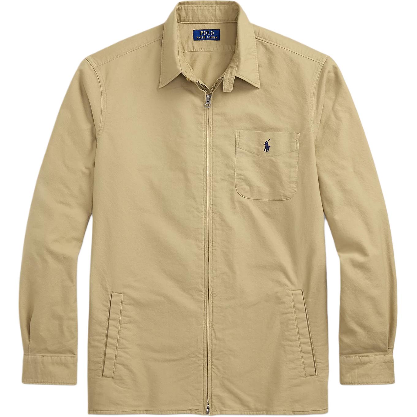 Рубашка-куртка Оксфорд на молнии Polo Ralph Lauren, хаки
Рубашка-куртка Оксфорд на молнии Polo Ralph Lauren, хаки