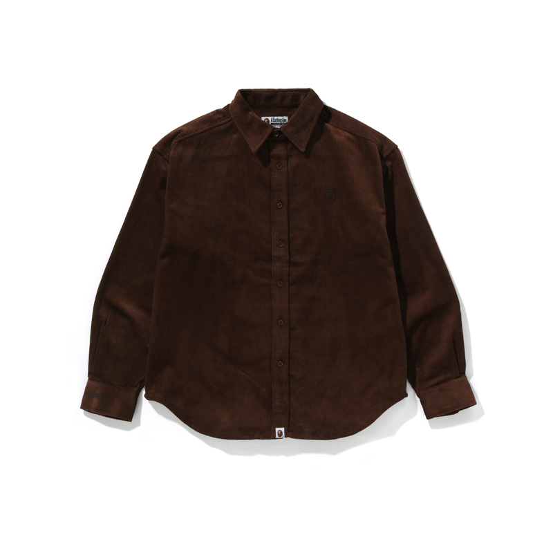 Bape One Point вельветовая длинная рубашка A BATHING APE, Coffee Bwx
Bape One Point вельветовая длинная рубашка A BATHING APE, Coffee Bwx