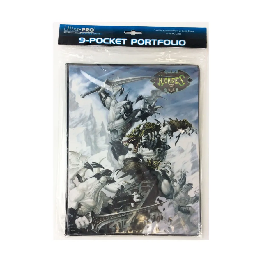 Портфель для коллекционеров с 9 карманами — Hordes, 9-Pocket Card Collector Portfolios 
Портфель для коллекционеров с 9 карманами — Hordes, 9-Pocket Card Collector Portfolios