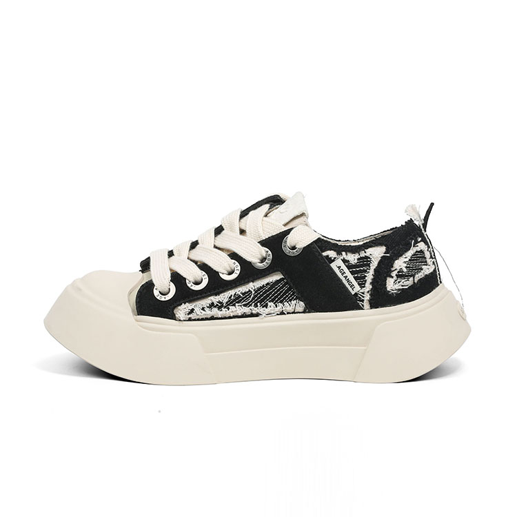 AGE ANGEL Мементо износостойкие противоскользящие низкие кеды на платформе унисекс черно-белые, цвет Black White
AGE ANGEL Мементо износостойкие противоскользящие низкие кеды на платформе унисекс черно-белые, цвет Black White