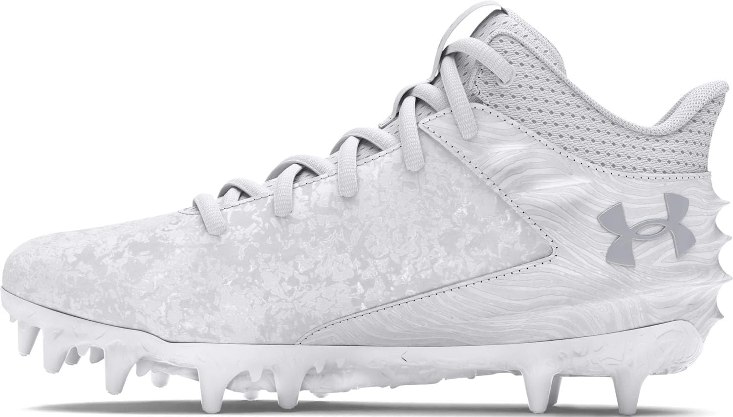 Under Armour Boys Blur Select MC Jr футбольные бутсы - дизайн, вдохновленный шиповками для бега, White-Metallic Silver
Under Armour Boys Blur Select MC Jr футбольные бутсы - дизайн, вдохновленный шиповками для бега, White-Metallic Silver