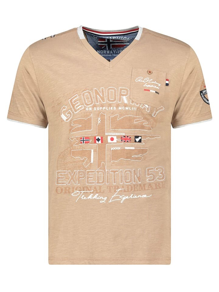 Футболка Geographical Norway, бежевый
Футболка Geographical Norway, бежевый