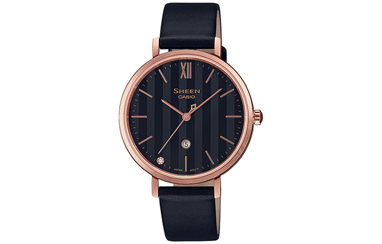 CASIO Часы Women's SHEEN Black Watch, Black Dial
CASIO Часы Women's SHEEN Black Watch, Black Dial
