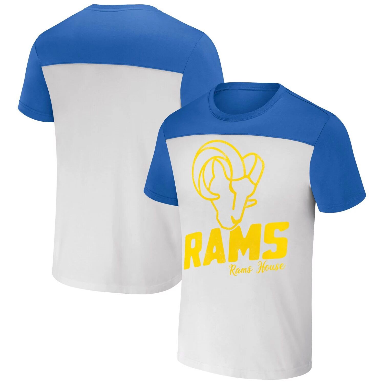 Мужская футболка NFL x Darius Rucker Collection от Fanatics Cream Los Angeles Rams с цветными блоками
Мужская футболка NFL x Darius Rucker Collection от Fanatics Cream Los Angeles Rams с цветными блоками