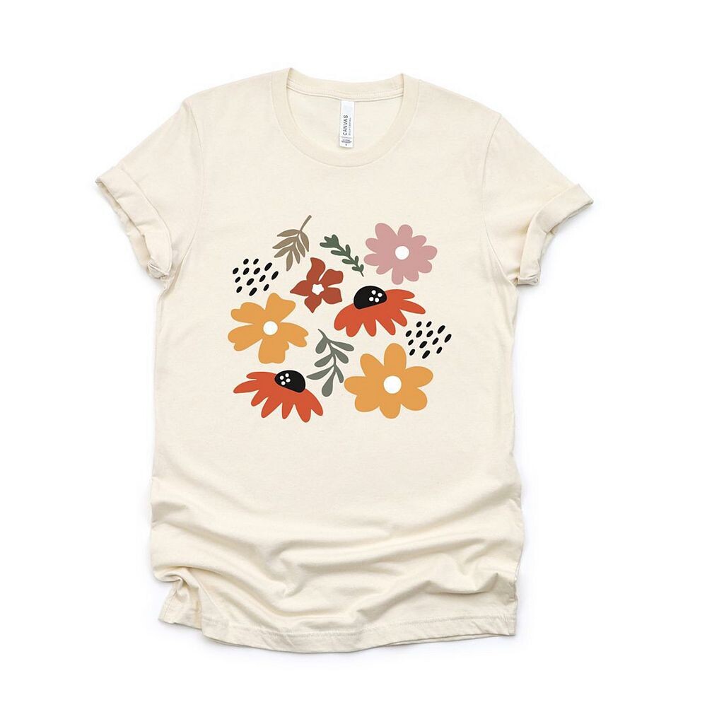 Футболка с короткими рукавами и рисунком абстрактных цветов Simply Sage Market, цвет Cream
Футболка с короткими рукавами и рисунком абстрактных цветов Simply Sage Market, цвет Cream