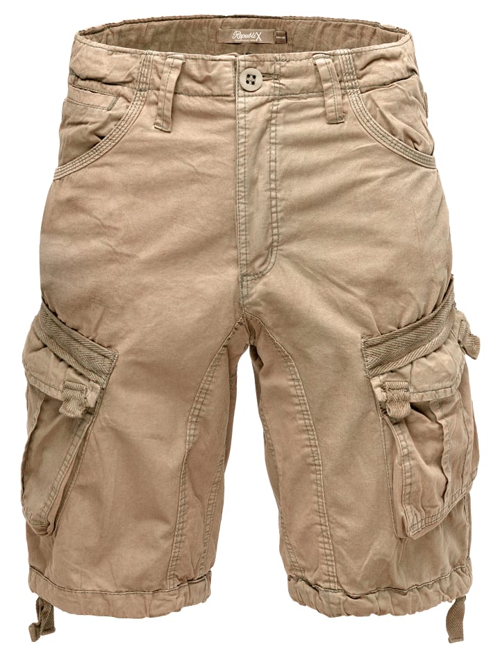 Тканевые шорты REPUBLIX, бежевый
Тканевые шорты REPUBLIX, бежевый