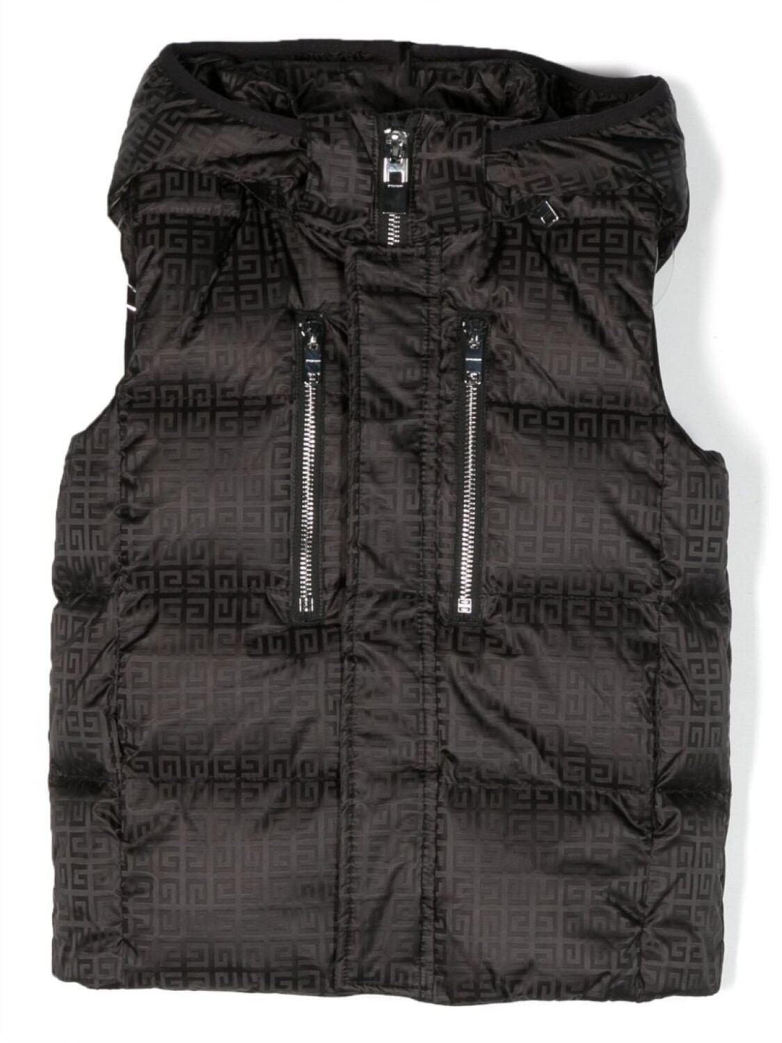 Givenchy Kids дутый жилет с вышитым логотипом, черный
Givenchy Kids дутый жилет с вышитым логотипом, черный