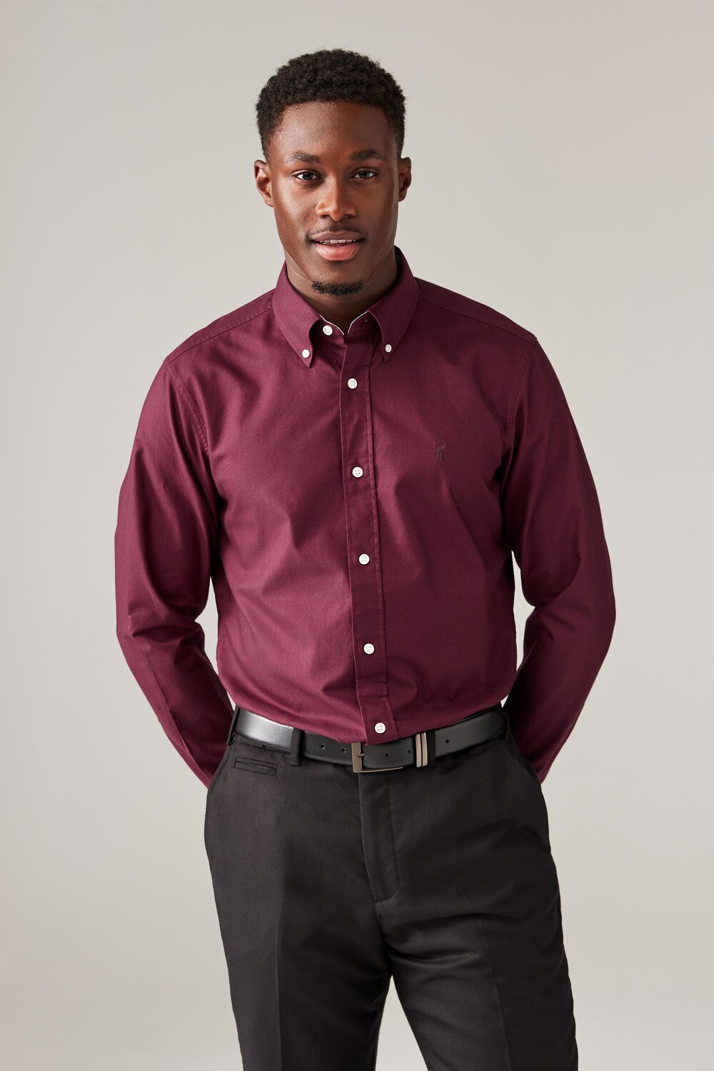 Рубашка Оксфорд с длинным рукавом Next, красный
Рубашка Оксфорд с длинным рукавом Next, красный