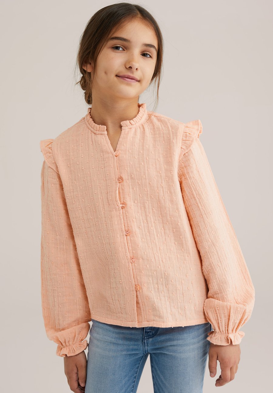 Блуза WE Fashion Blouse, Salmon Pink/Pink
Блуза WE Fashion Blouse, Salmon Pink/Pink