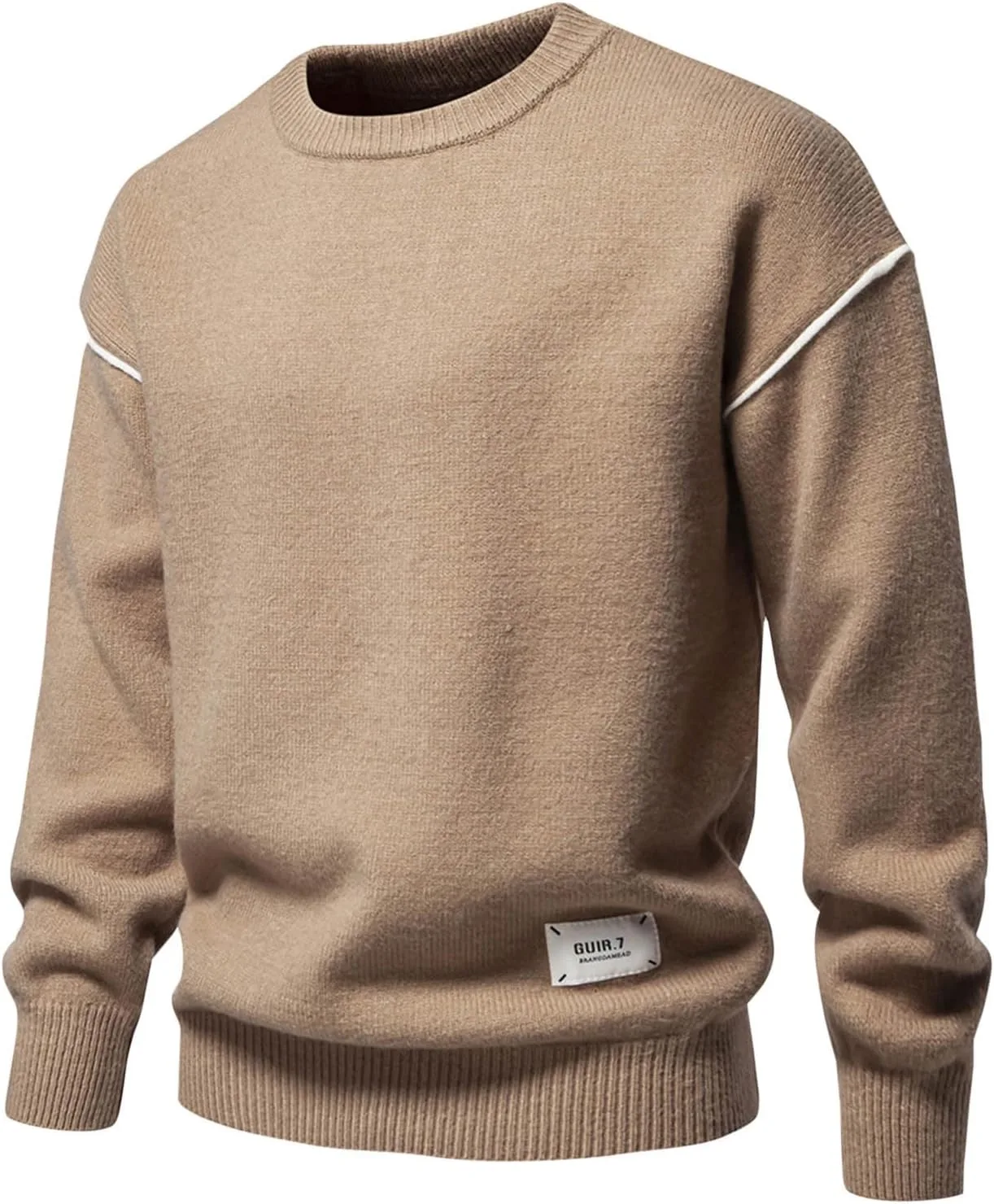 Мужской свитер с круглым вырезом и длинными рукавами, кабельная вязка, теплый зимний AQAYL
Мужской свитер с круглым вырезом и длинными рукавами, кабельная вязка, теплый зимний AQAYL