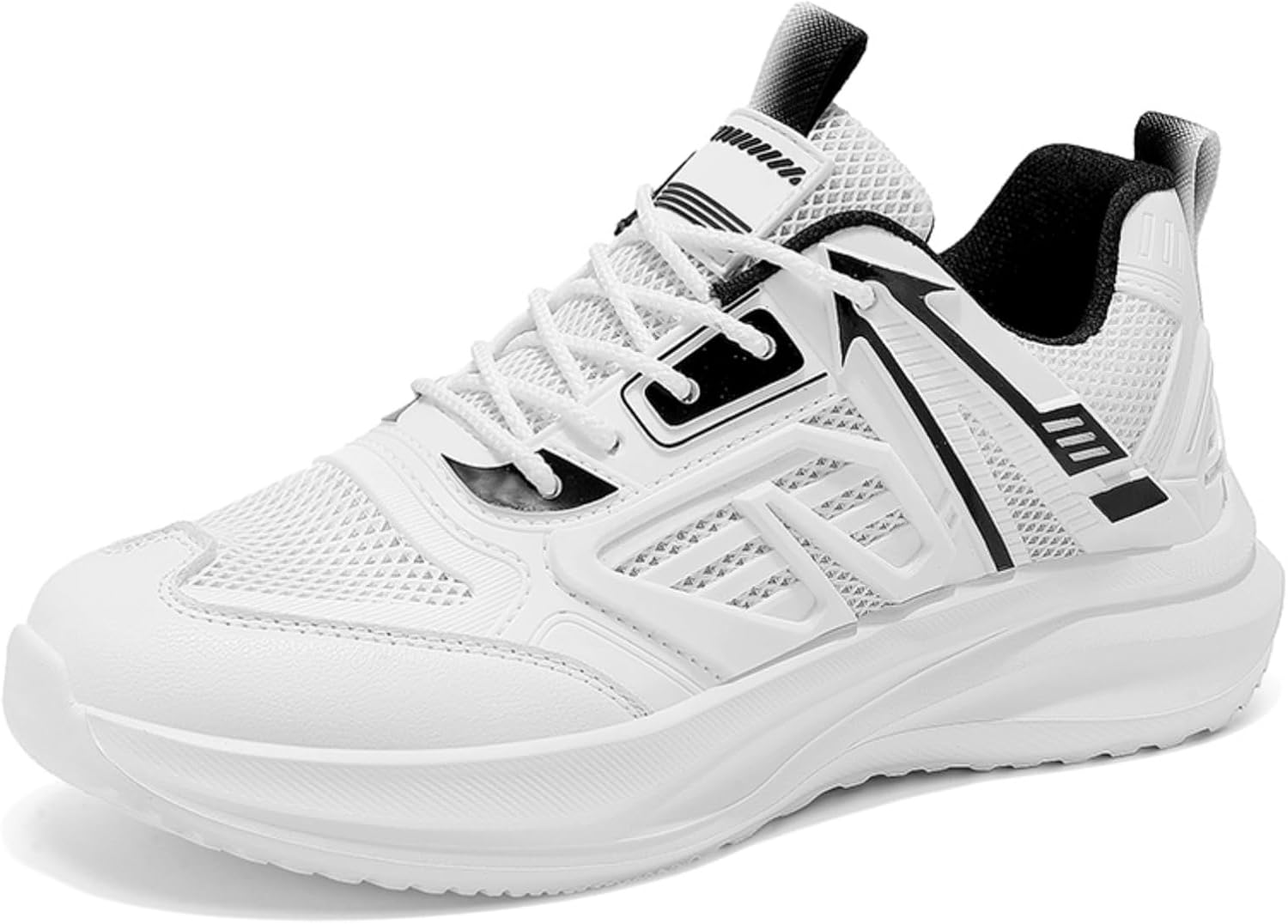 Мужские дышащие кроссовки с сеткой и массивной подошвой- легкие амортизирующие кроссовки для повседневных тренировок, ходьбы и бега Lshwcift, белый
Мужские дышащие кроссовки с сеткой и массивной подошвой- легкие амортизирующие кроссовки для повседневных тренировок, ходьбы и бега Lshwcift, белый