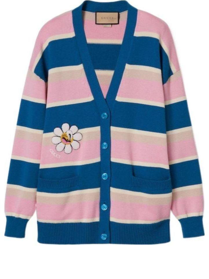 Кардиган (WMNS) Gucci Striped Cotton Wool Cardigan With Patch 'Multicolor' 782216-XKDZ1-4915, розовый
Кардиган (WMNS) Gucci Striped Cotton Wool Cardigan With Patch 'Multicolor' 782216-XKDZ1-4915, розовый