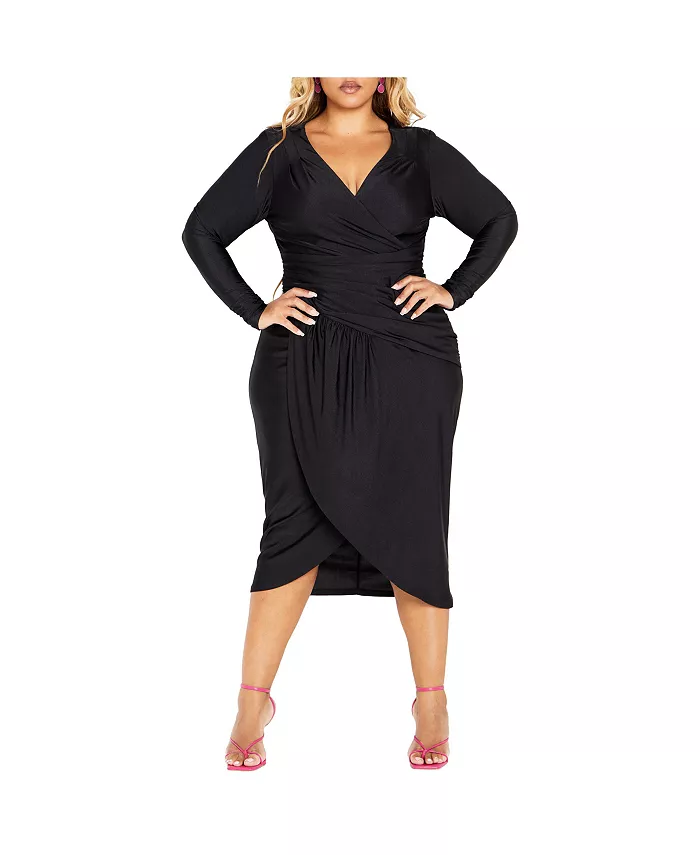 Платье Marissa больших размеров CITY CHIC, черный
Платье Marissa больших размеров CITY CHIC, черный