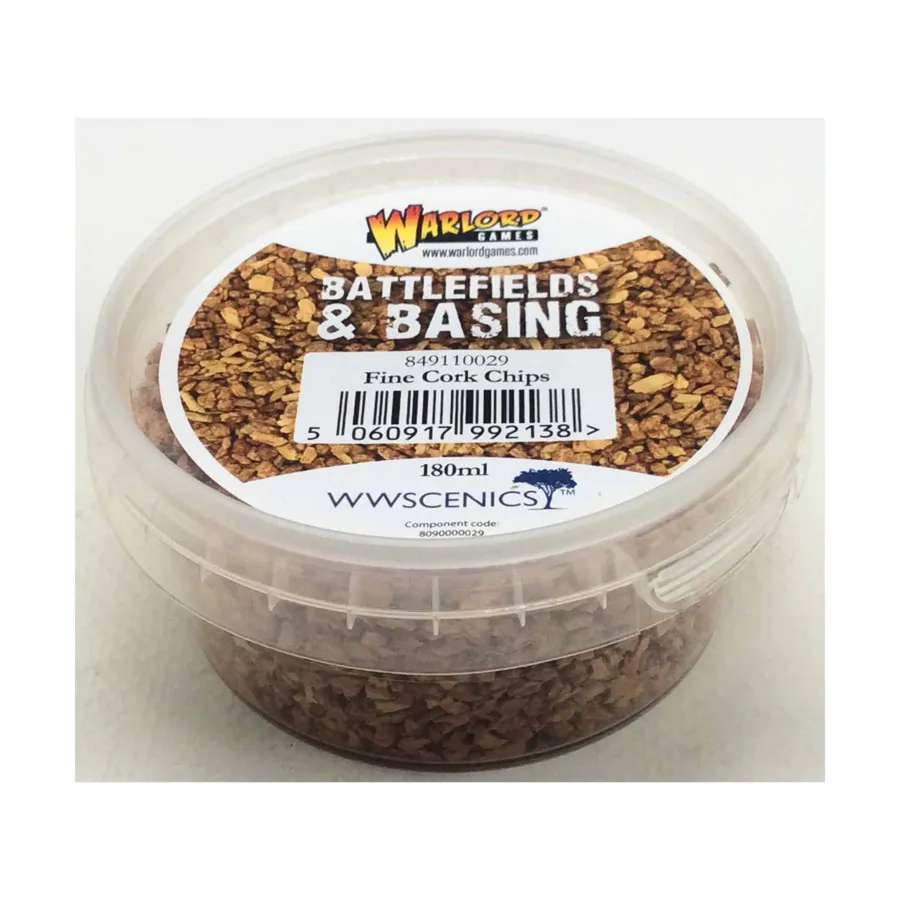 Мелкие пробковые чипсы, Battlefields & Basing (Warlord Games)
Мелкие пробковые чипсы, Battlefields & Basing (Warlord Games)