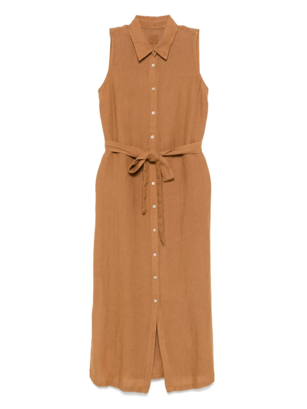 Платье миди с поясом из 120% линолеума 120% Lino, коричневый
Платье миди с поясом из 120% линолеума 120% Lino, коричневый