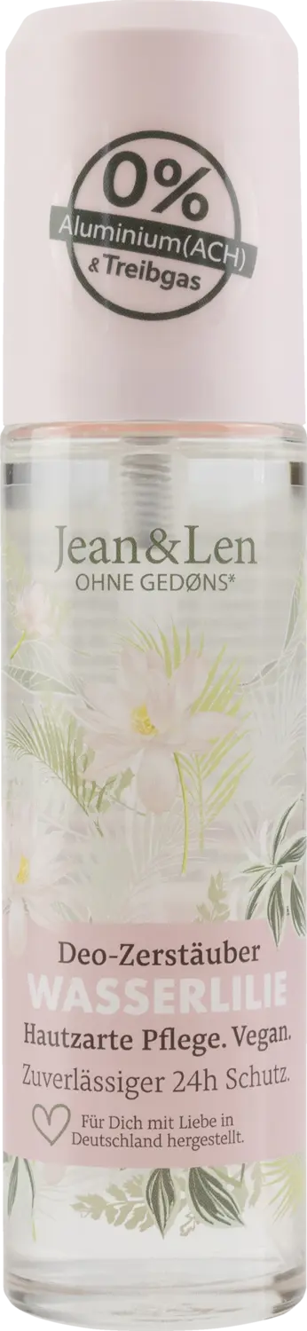 Дезодорант Jean&Len Deo-Zerstäuber Wasserlilie 
Дезодорант Jean&Len Deo-Zerstäuber Wasserlilie