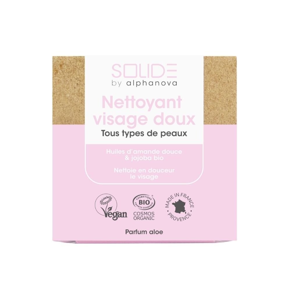 Мыло Alphanova Solide Bar с маслом жожоба и сладким миндалем для умывания лица 75 г
Мыло Alphanova Solide Bar с маслом жожоба и сладким миндалем для умывания лица 75 г