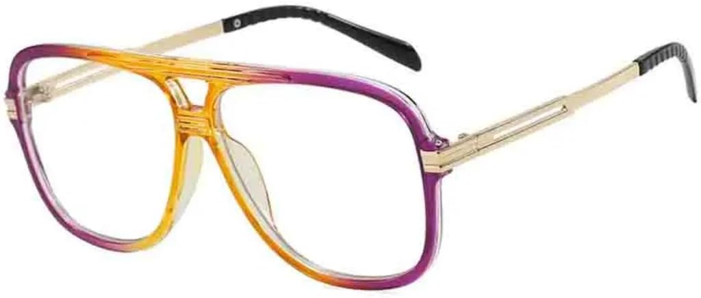 Солнцезащитные очки с защитой UV400 | Двойная перемычка, цветные линзы | для женщин и мужчин, для занятий спортом на открытом воздухе и вождения DSVIGF, Yellow Purple Clear
Солнцезащитные очки с защитой UV400 | Двойная перемычка, цветные линзы | для женщин и мужчин, для занятий спортом на открытом воздухе и вождения DSVIGF, Yellow Purple Clear