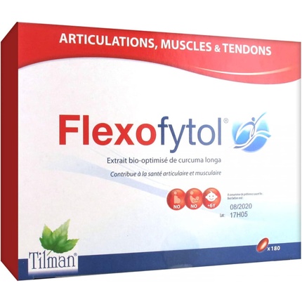 Суставы 180 гелевых капсул Flexofytol
Суставы 180 гелевых капсул Flexofytol