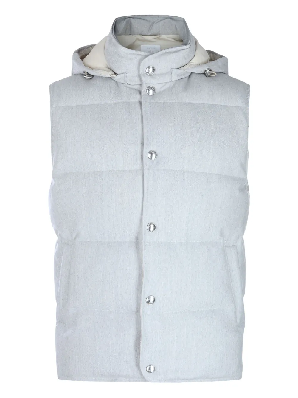 Жилет с капюшоном и стеганым узором Eleventy, серый
Жилет с капюшоном и стеганым узором Eleventy, серый