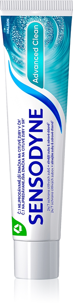 Усовершенствованные чистые зубные пасты с фтором для комплексной защиты зубов Sensodyne, 75 мл
Усовершенствованные чистые зубные пасты с фтором для комплексной защиты зубов Sensodyne, 75 мл