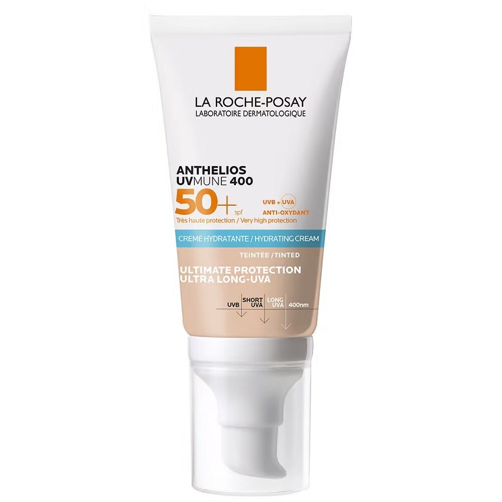 La Roche-Posay Anthelios UVMUNE 400 защитный тонирующий крем для лица SPF 50+ 50 мл
La Roche-Posay Anthelios UVMUNE 400 защитный тонирующий крем для лица SPF 50+ 50 мл