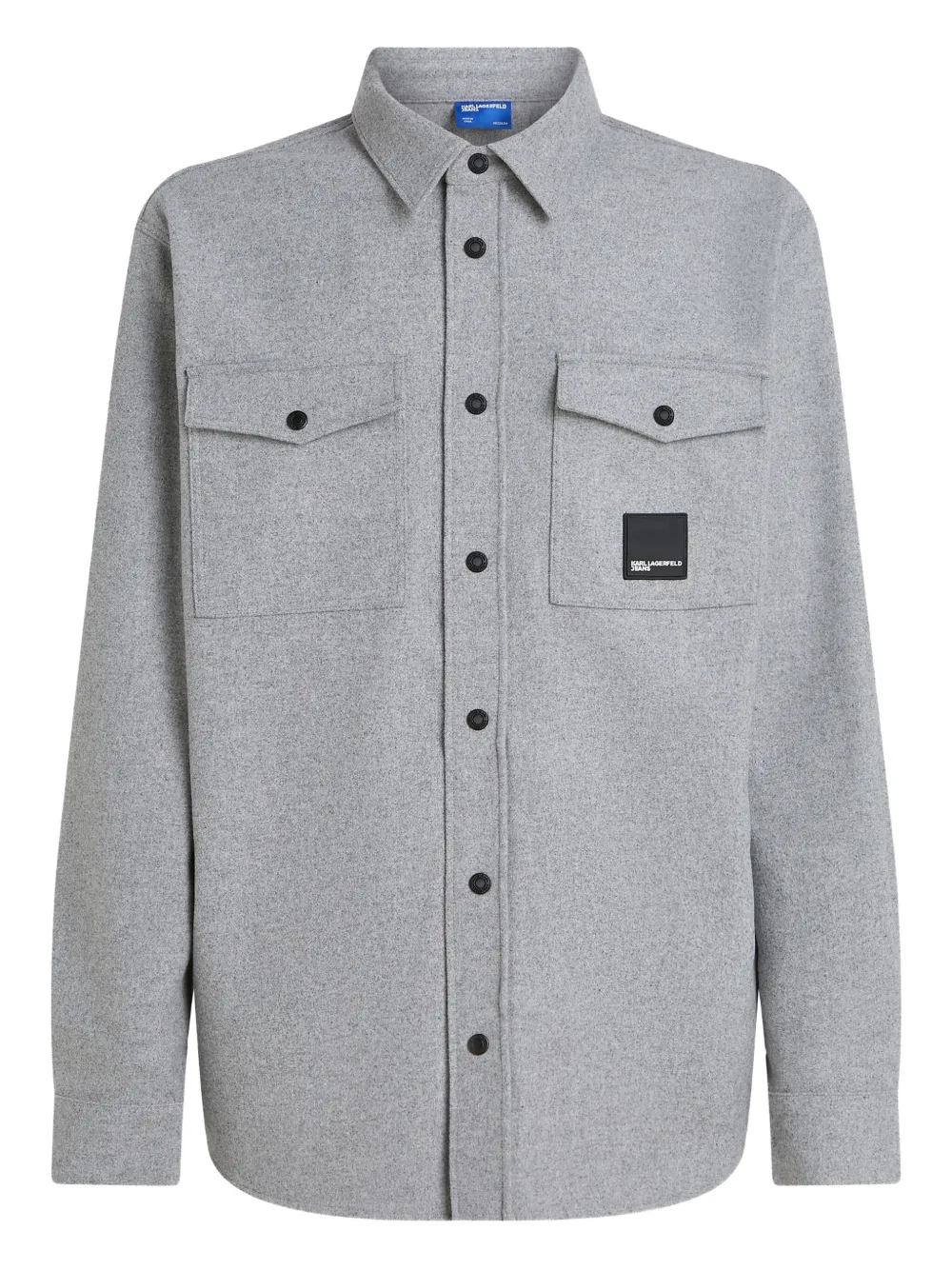 Фланелевая рубашка с карманом Karl Lagerfeld Jeans, серый
Фланелевая рубашка с карманом Karl Lagerfeld Jeans, серый