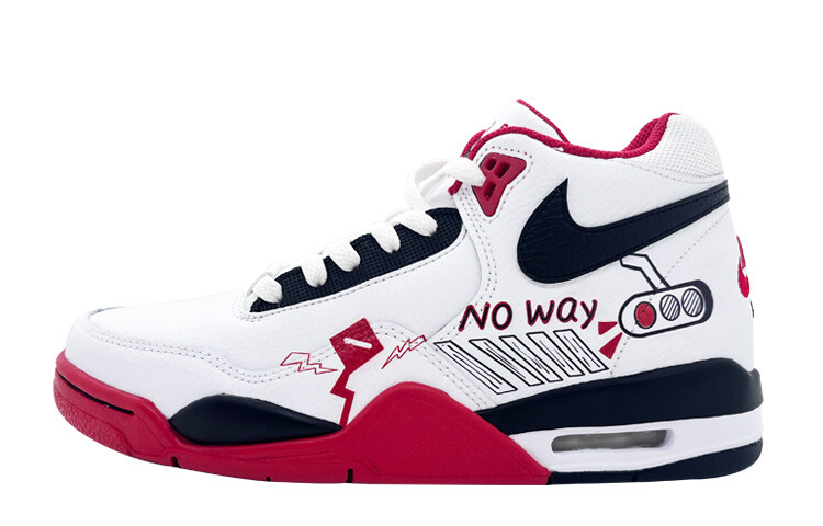 Кроссовки Nike Flight Legacy Vintage Basketball Shoes Men High-Top White, Red
Кроссовки Nike Flight Legacy Vintage Basketball Shoes Men High-Top White, Red