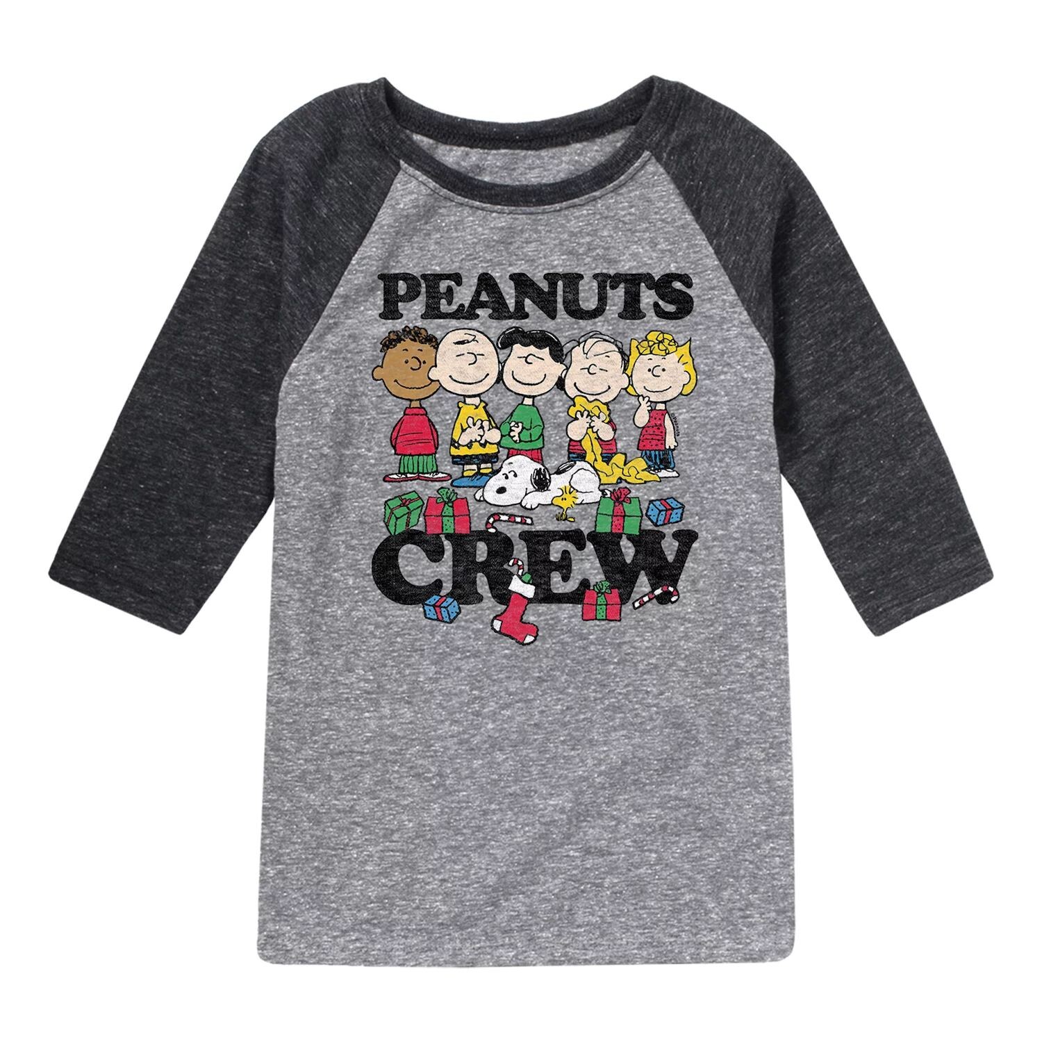 Рождественская футболка реглан Peanuts для мальчиков 8–20 лет Licensed Character, серый
Рождественская футболка реглан Peanuts для мальчиков 8–20 лет Licensed Character, серый