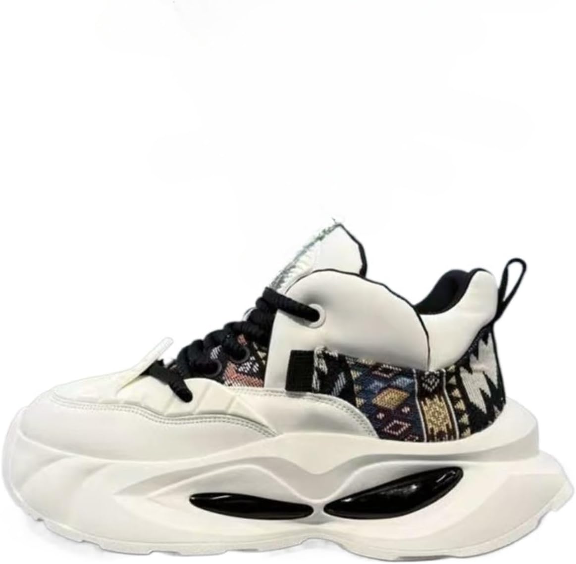 Мужские массивные кроссовки на платформе 2025 - повседневные обувь с противоскользящей резиновой подошвой и плотной амортизацией для городской уличной моды, легкие ретро-кроссовки в белом, черном и бежевом цветах Azttoztto
Мужские массивные кроссовки на платформе 2025 - повседневные обувь с противоскользящей резиновой подошвой и плотной амортизацией для городской уличной моды, легкие ретро-кроссовки в белом, черном и бежевом цветах Azttoztto