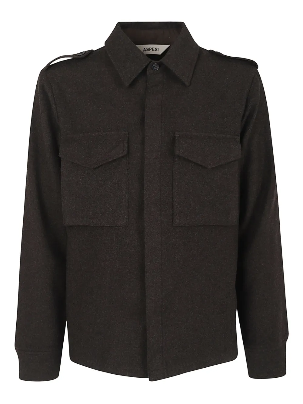 Рубашка с длинными рукавами Aspesi, коричневый
Рубашка с длинными рукавами Aspesi, коричневый