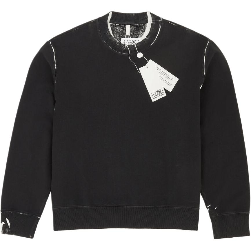 Хлопковый свитшот MM6 Maison Margiela, белый
Хлопковый свитшот MM6 Maison Margiela, белый